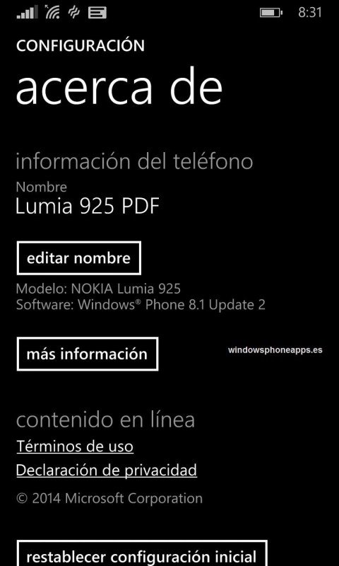 lumia 925 update 2