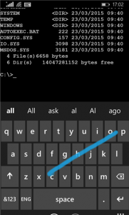Microsoft lanza MS-DOS para Windows Phone [Actualizado con vídeo]