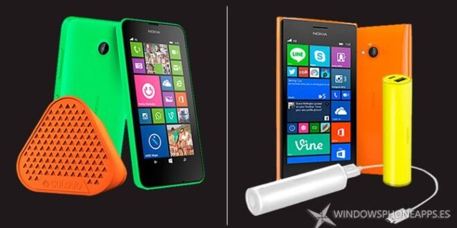 Gratis un regalo con la compra de un Lumia 630/635/735