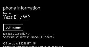 Los Yezz Billy 4.7 y Prestigio 8500 Duo están recibiendo Windows Phone 8.1 Update 2 [Actualizada]