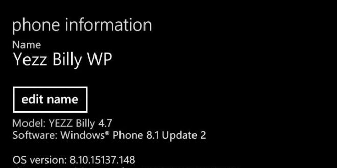 Los Yezz Billy 4.7 y Prestigio 8500 Duo están recibiendo Windows Phone 8.1 Update 2 [Actualizada]