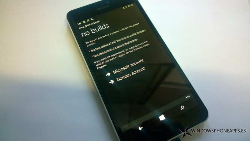 lumia-640-XL-no-puede-actualizar-window-10-mobile-windows-insider-app