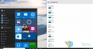 menu de inicio build 10125