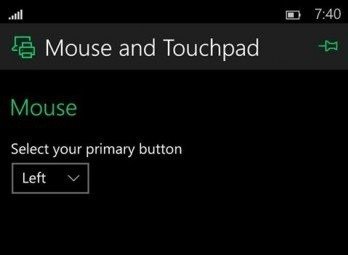 ratón y teclado en Windows 10 