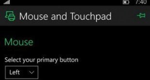 Soporte para ratón y teclado en Windows 10 para móviles se muestra en video gracias al emulador