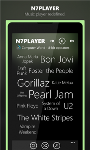 N7player Music Player, el popular reproductor llega a Windows