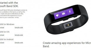 Ya está disponible el SDK completo de la Microsoft Band