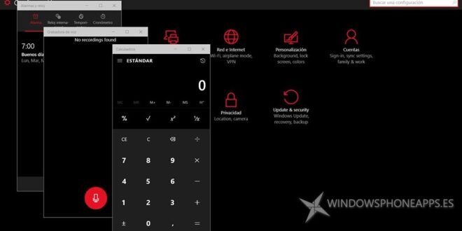 Como habilitar el tema oscuro en la Build 10074 Windows 10 Insider Preview