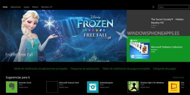 La tienda beta de Windows 10 también soporta el tema oscuro