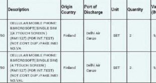 Nuevo Lumia con 4,7 pulgadas (RM- 1127) se ve en los registros Zauba