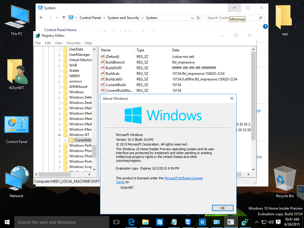 Filtradas las notas de version de Windows 10 Build 10154 para PC