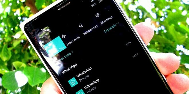 La Build 10149 de Windows 10 Mobile nos trae una nueva opción para mantener nuestras notificaciones privadas