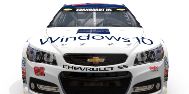 NASCAR y Hendrick Motorsports promocionarán Windows 10