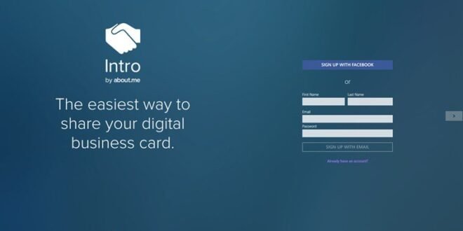 Intro by about.me