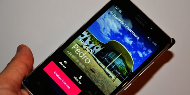llamadas WhatsApp Windows Phone