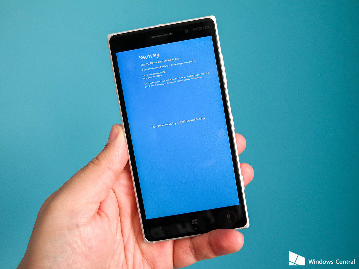 La Build 10149 de Windows 10 Mobile puede traer la temida pantalla azul a nuestros Smartphone