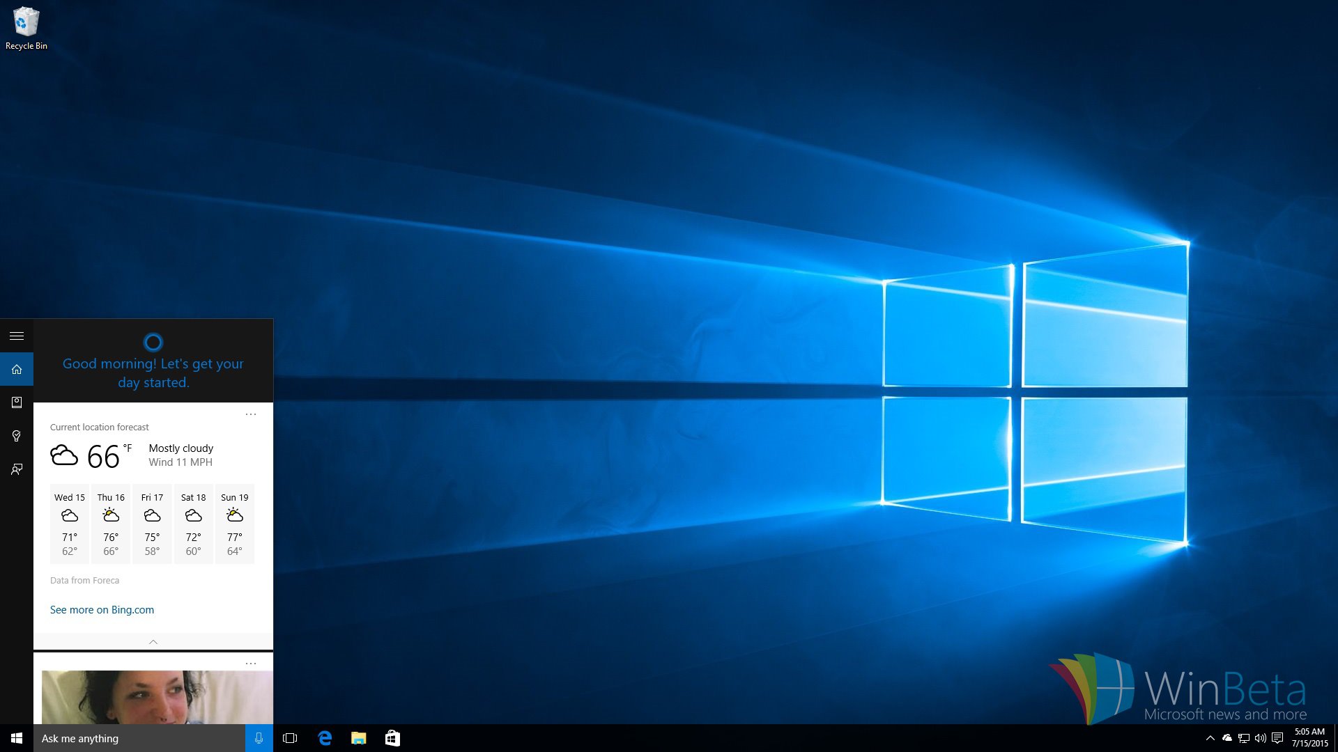 Windows 10 Build 10525 para PC disponible en el anillo rápido de Windows Insider