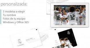 Windows Tablet Edición Real Madrid White