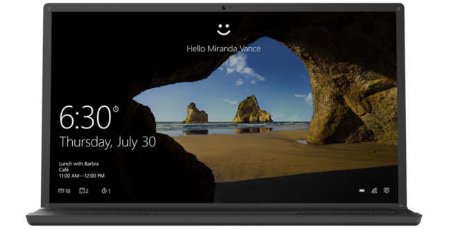 Dile "hola" a Windows 10 con Windows Hello