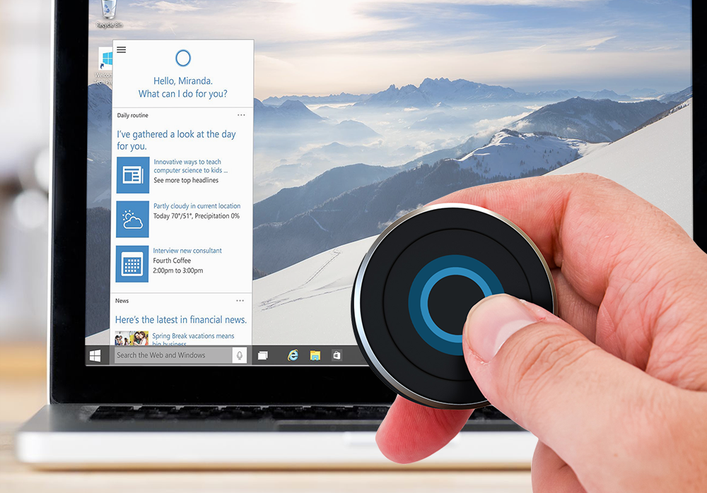 Botón Satechi para Cortana ya se encuentra disponible para su compra