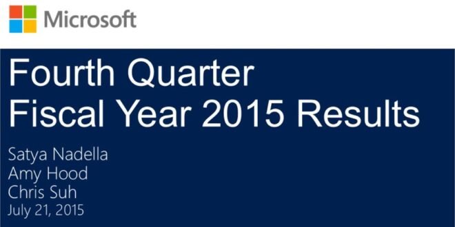 Microsoft vende 8.4 millones de Lumias en el ultimo trimestre financiero, pero no todo son buenas noticias