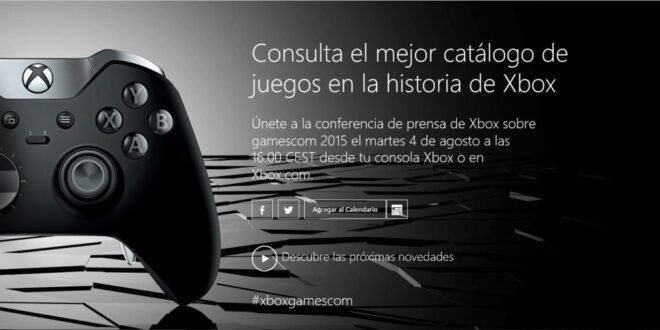 Xbox nos emplaza al 4 de Agosto para seguir en directo la #XboxGamesCom