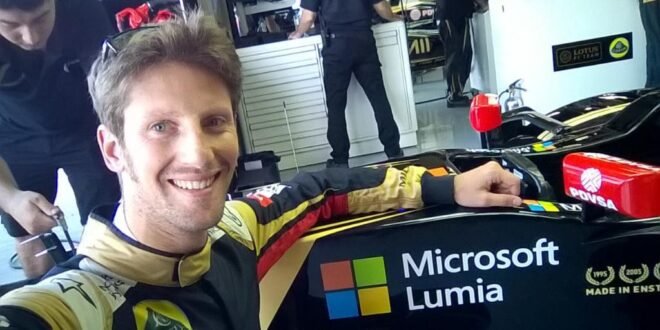 La marca Microsoft Lumia ya luce en la Fórmula 1 con Lotus