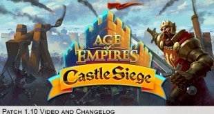 Age of Empires: Castle Siege se actualiza a la versión 1.10 con montón de novedades
