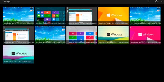 Microsoft lanza la nueva app Remote Desktop Preview para Windows 10