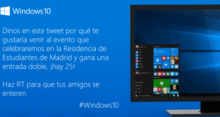 Microsoft Ibérica te invita al evento de presentación de Windows 10, hay 50 entradas dobles.