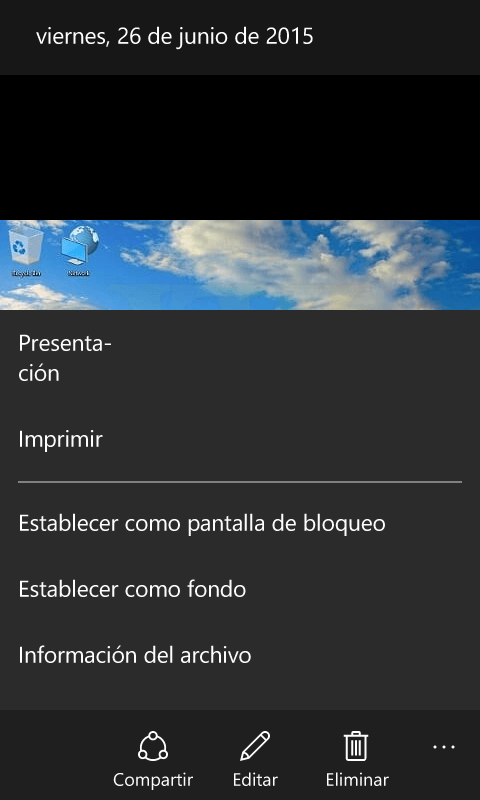 Calendario y Correo, Fotos y Cámara se actualizan en Windows 10 Mobile