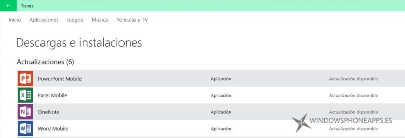 Las Aplicaciones De Office Mobile Se Actualizan En Windows 10 4223