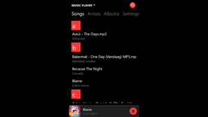 Disfruta de la música con Music Player ™ para Windows Phone