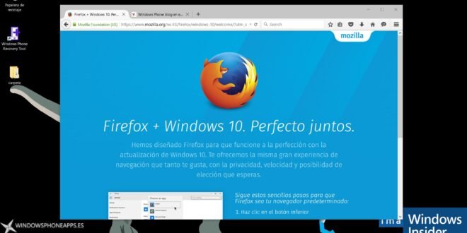 firefox para Windows 10