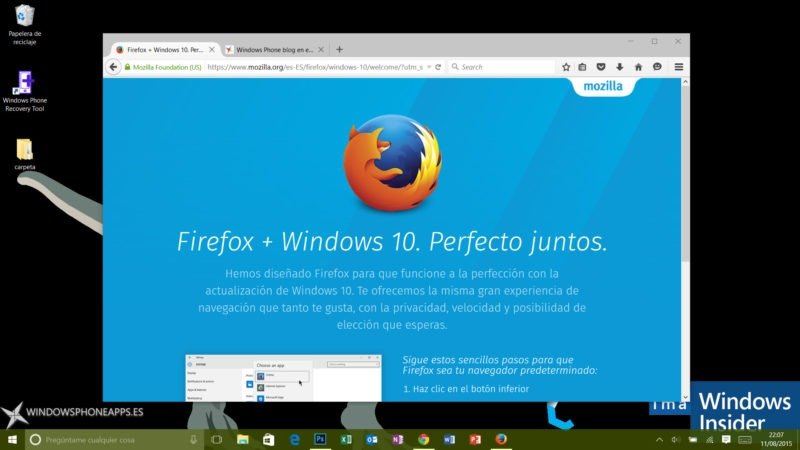 firefox para Windows 10