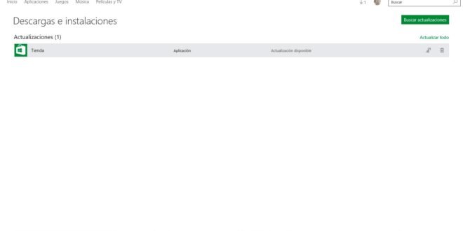 La tienda de Windows 10 PC se actualiza
