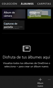 Fotos de Windows 10 ya permite crear albumes desde la aplicación