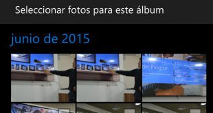 Fotos de Windows 10 ya permite crear albumes desde la aplicación