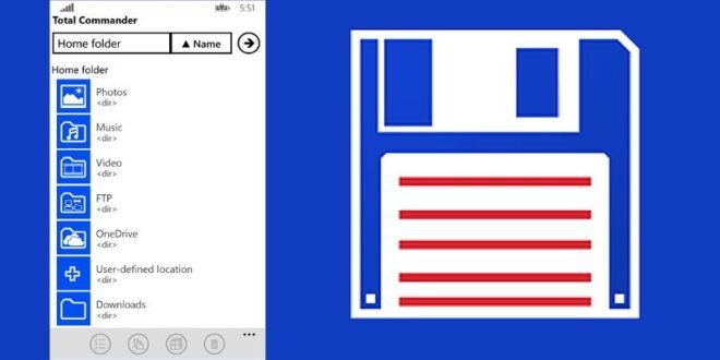 Total Commander, un administrador de archivos potente disponible para Windows 10 Mobile y Windows Phone