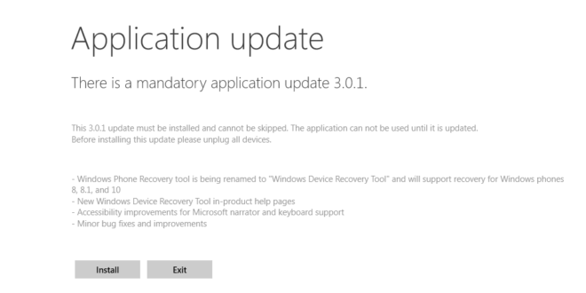 Windows Device Recovery Tool