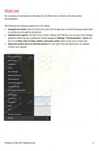 Notas de lanzamiento e imágenes de la build 10537 de Windows 10 para PC