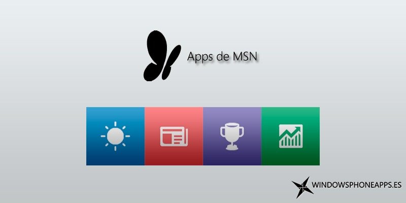 Aplicaciones MSN: El Tiempo, Noticias, Deportes y Dinero