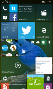 Galería de imágenes de la nueva Build 10536 de Windows 10 para móviles