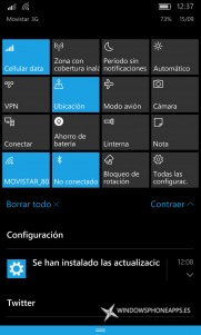 Galería de imágenes de la nueva Build 10536 de Windows 10 para móviles