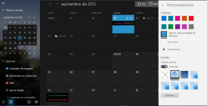 Correo y Calendario de Windows 10 se actualiza con tema oscuro, colores de énfasis y cambios en el diseño