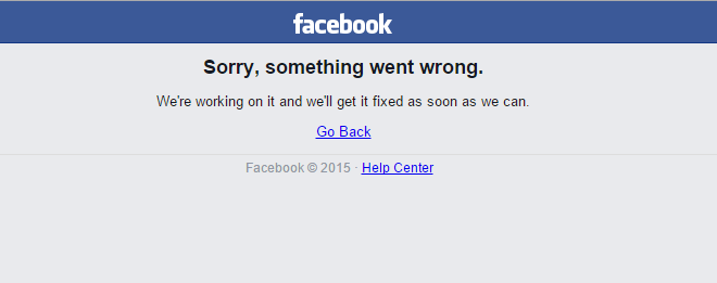Facebook Caido