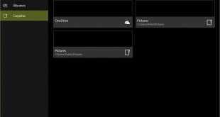 carpetas fotos Windows 10