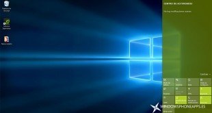 centro de actividades windows 10