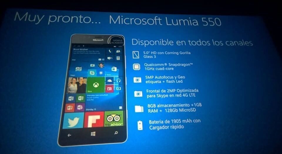 Lumia 550