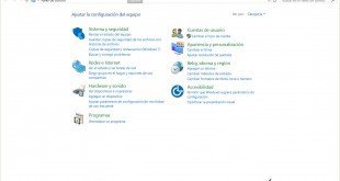 El Panel de Control terminará desapareciendo con Windows 10